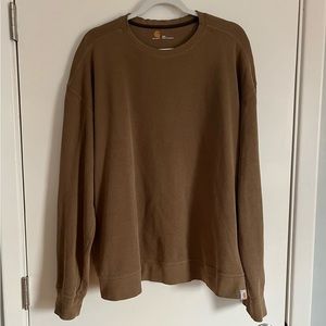 Carhartt - Padded Elbow - Crewneck Sweatshirt - Brown - XXL